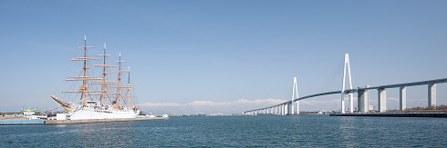 富山湾の風景