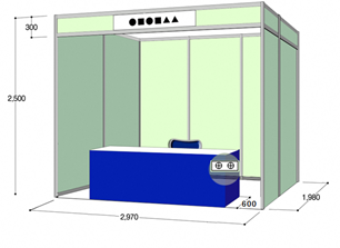 標準タイプブースイメージ図